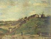 Vincent Van Gogh Montmartre:Quarry,the Mills (nn040 oil painting on canvas